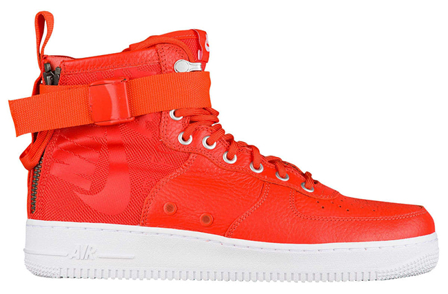 Nike SF AF1 Mid Team Orange 917753-800