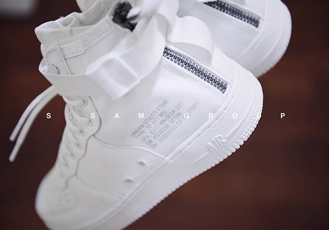 Nike SF-AF1 Mid Triple White Release Date