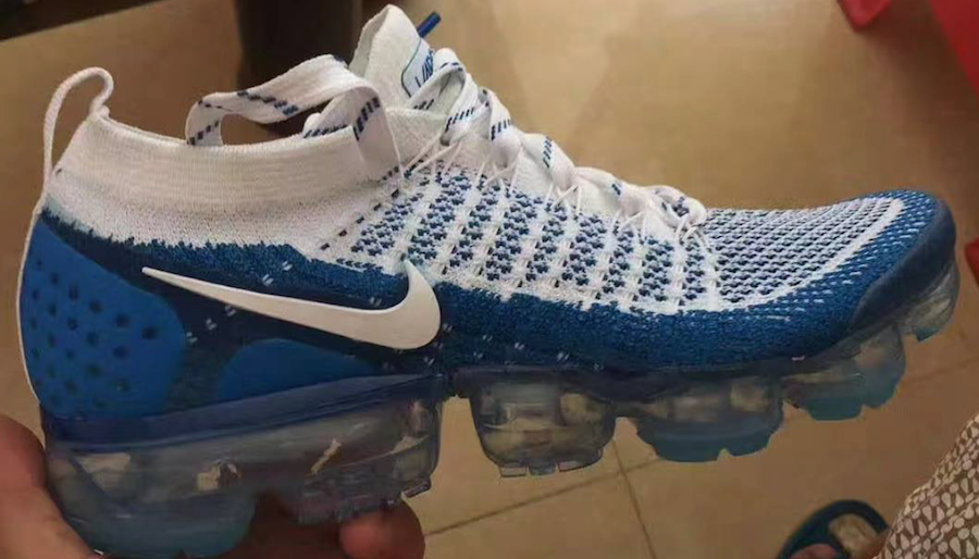 Nike VaporMax Samples White Blue