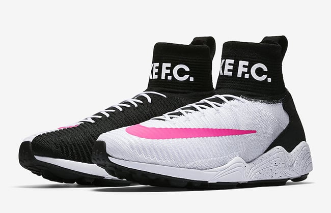 Nike Zoom Mercurial Flyknit IX FC Black White Pink