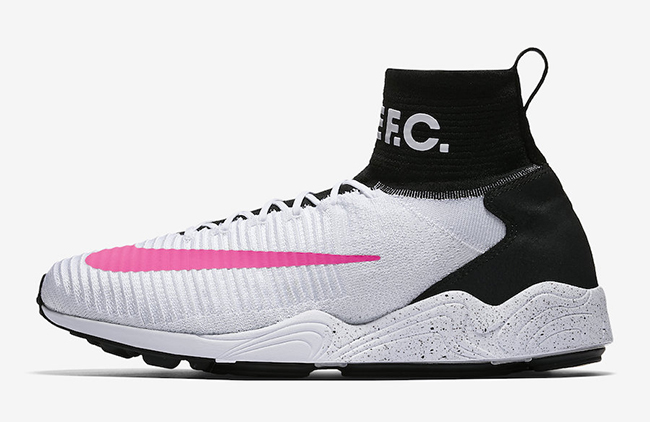 Nike Zoom Mercurial Flyknit IX FC Black White Pink