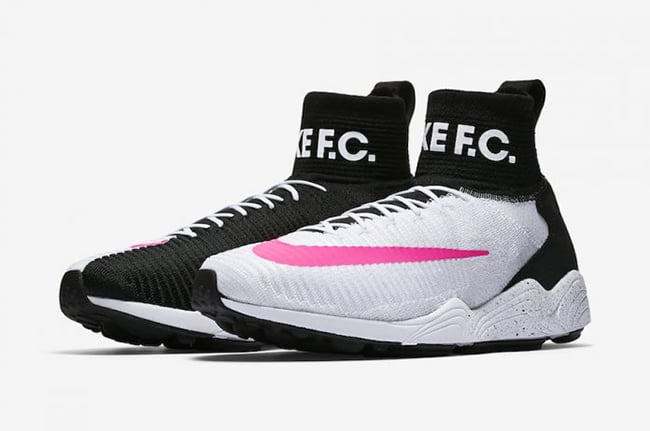 Nike Zoom Mercurial Flyknit IX FC Black White Pink