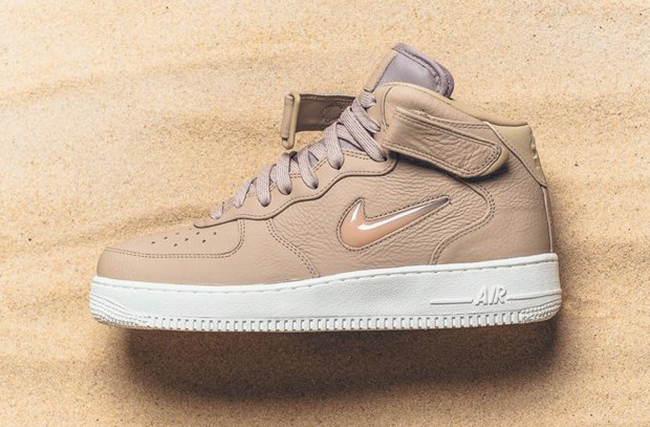 NikeLab Air Force 1 Mid Jewel Mushroom