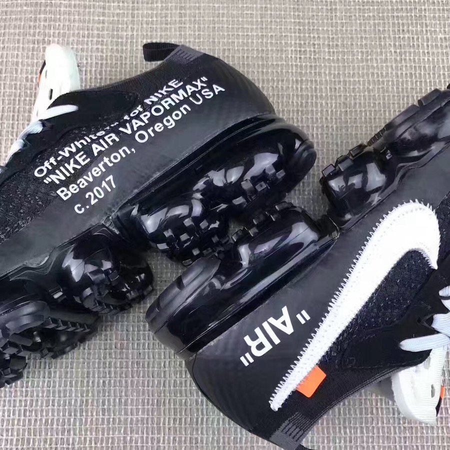 OFF-WHITE Nike VaporMax Black White