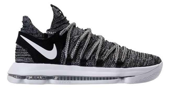 Oreo Nike KD 10 Black White 897815-001