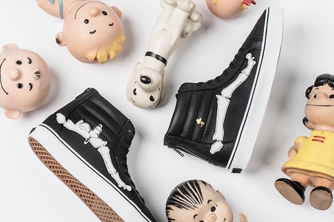 Peanuts x Blends x Vans Vault SK8-Hi Reissue Zip
