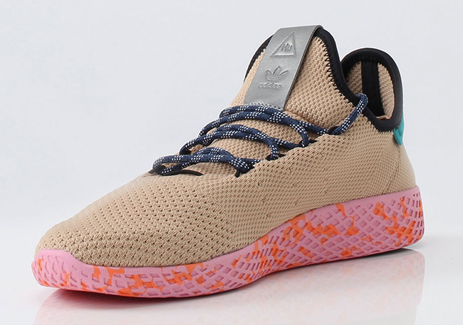 Pharrell adidas Tennis Hu BY2672 Tan