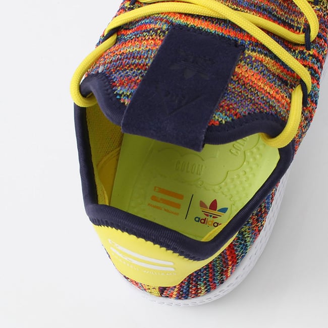 Pharrell adidas Tennis Hu BY2673 Multicolor