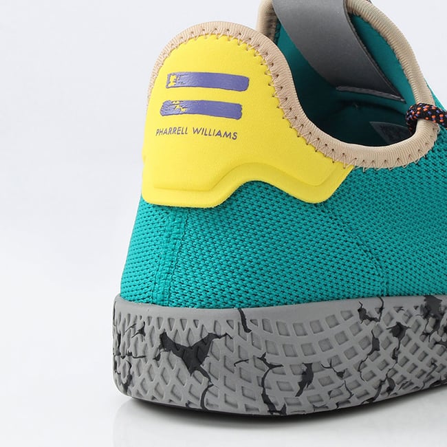 Pharrell adidas Tennis Hu CQ1872 Teal