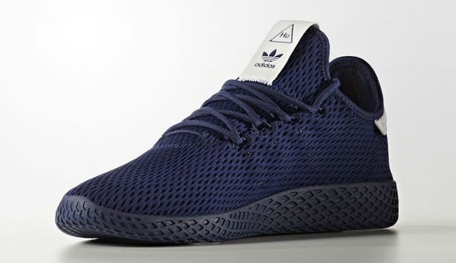 Pharrell adidas Tennis Hu Navy Blue Release Date