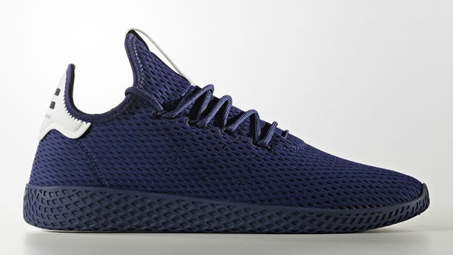 Pharrell adidas Tennis Hu Navy Blue Release Date