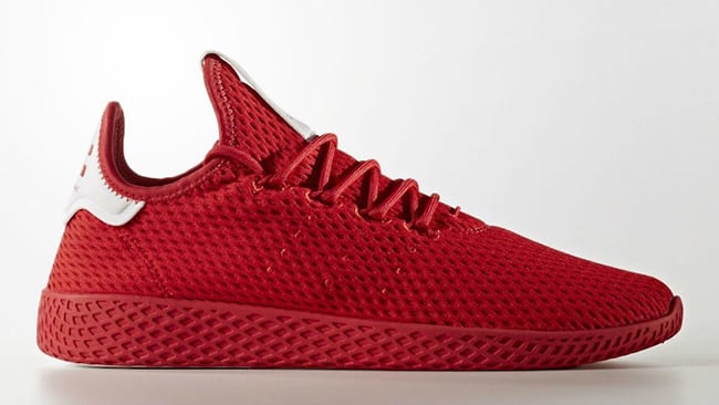 Pharrell adidas Tennis Hu Red Release Date