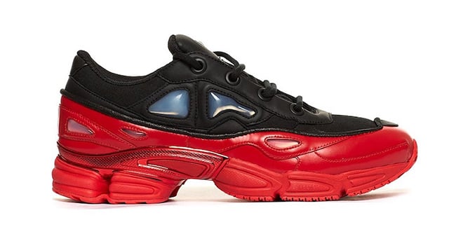 Raf Simons adidas Ozweego 3 Red Black