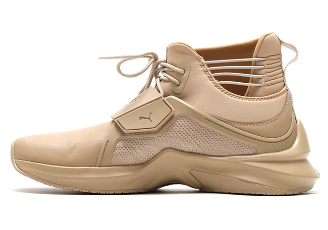 Rihanna Puma Fenty Trainer Hi Sesame Tan