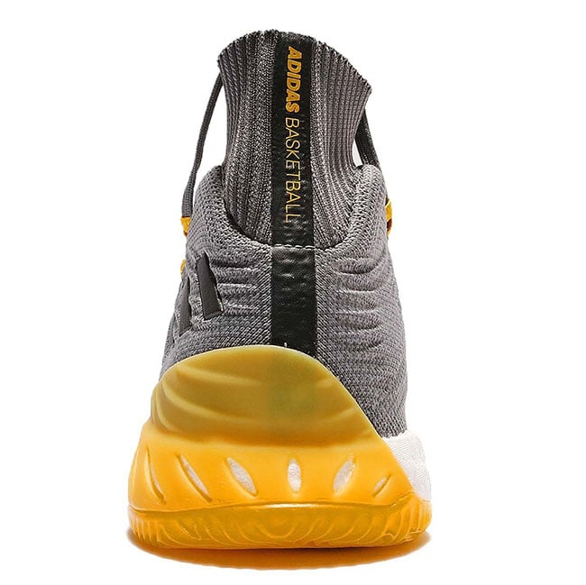 adidas Crazy Explosive Primeknit 2017 Grey Yellow