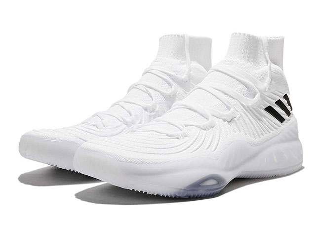 adidas Crazy Explosive Primeknit 2017 White Black