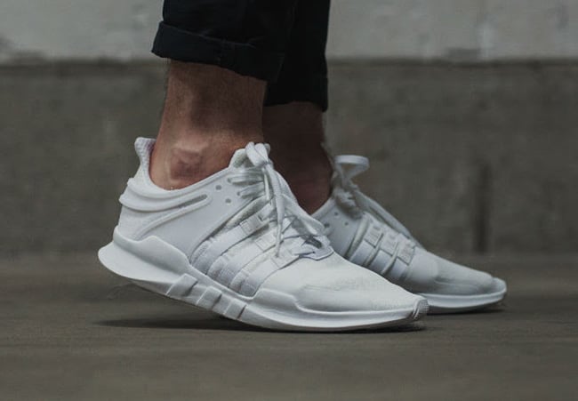 adidas eqt support all white
