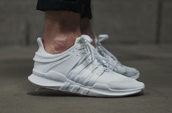 all white adidas eqt