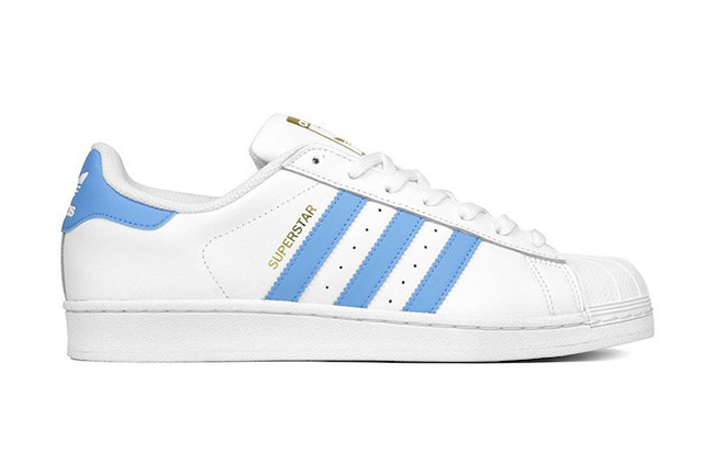 adidas Superstar Light Blue White BY3716 | SneakerFiles