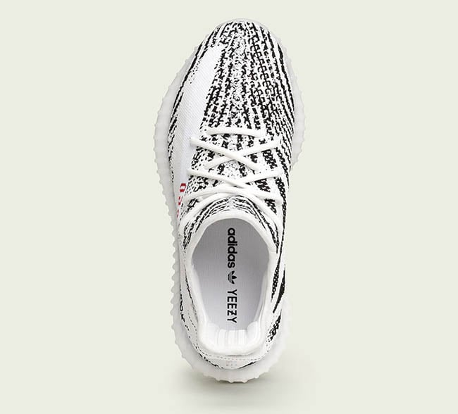 foot locker yeezy zebra release