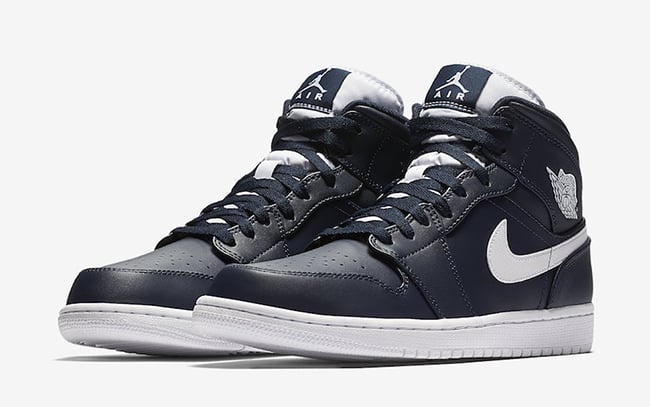 Air Jordan 1 Mid Obsidian