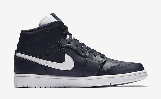 Air Jordan 1 Mid Obsidian