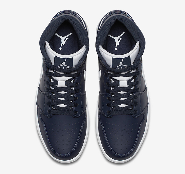 Air Jordan 1 Mid Obsidian