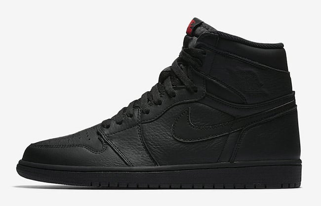 Air Jordan 1 OG Triple Black June 2017