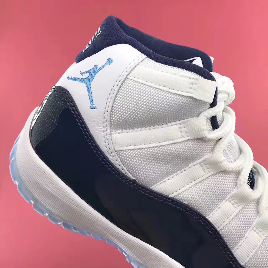 Air Jordan 11 Navy UNC 378037-123