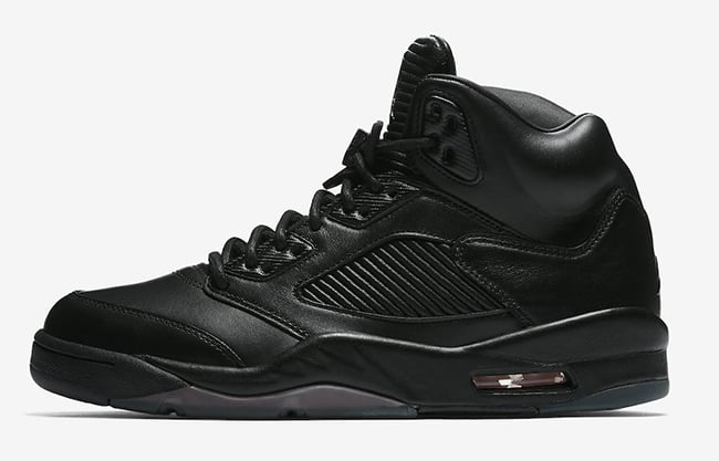 Air Jordan 5 Premium Black 881432-010 Release Date