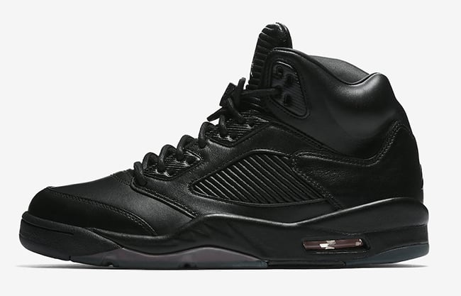 Air Jordan 5 Premium Black July 2017