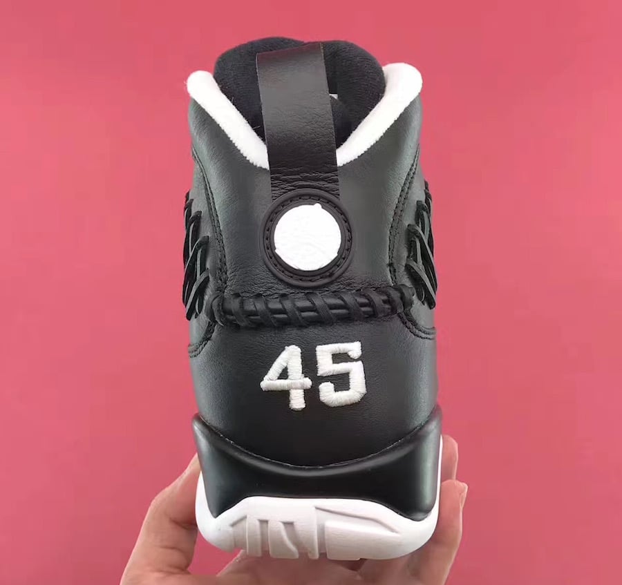 Air Jordan 9 Baseball Glove Black Leather Pack
