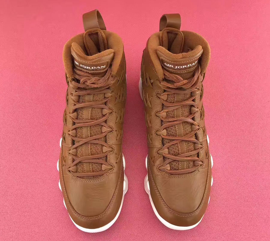 Air Jordan 9 Baseball Glove Brown Leather Pack