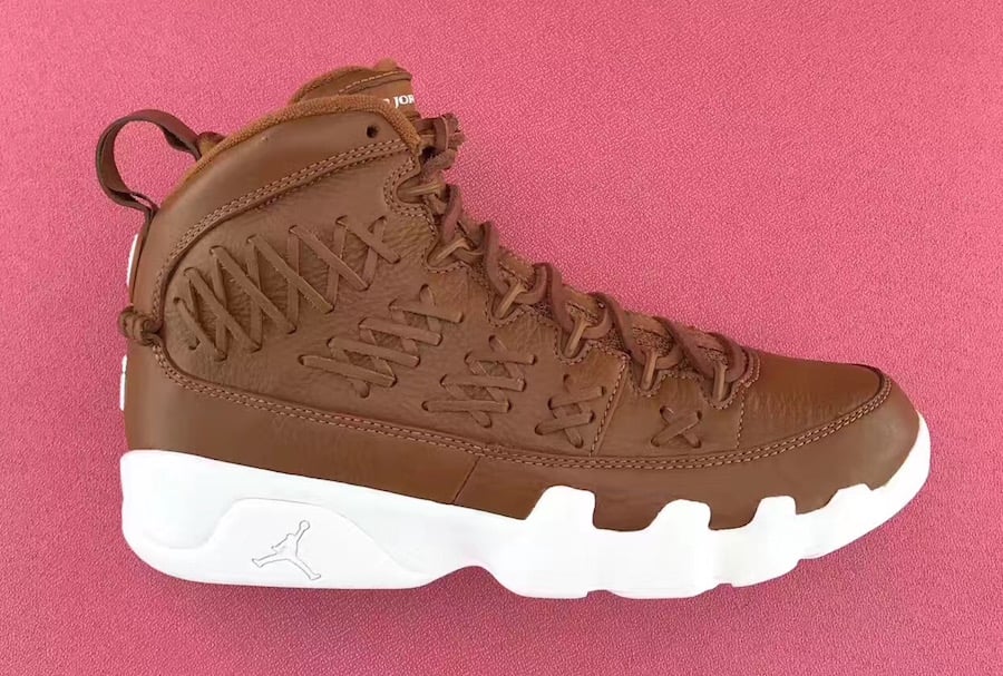 Air Jordan 9 Baseball Glove Brown Leather Pack