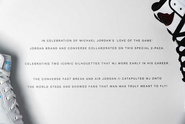 Air Jordan Converse Love of the Game Pack