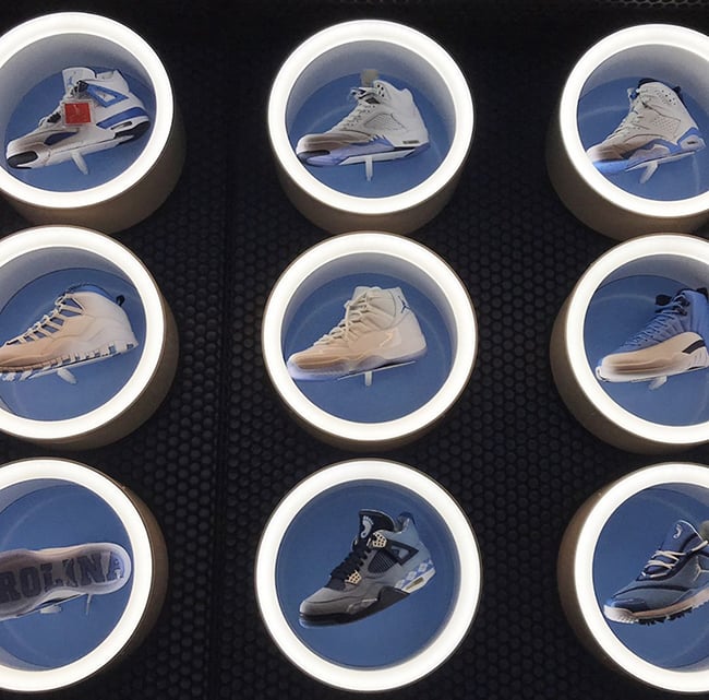 Air Jordan Retro UNC Tar Heels Collection