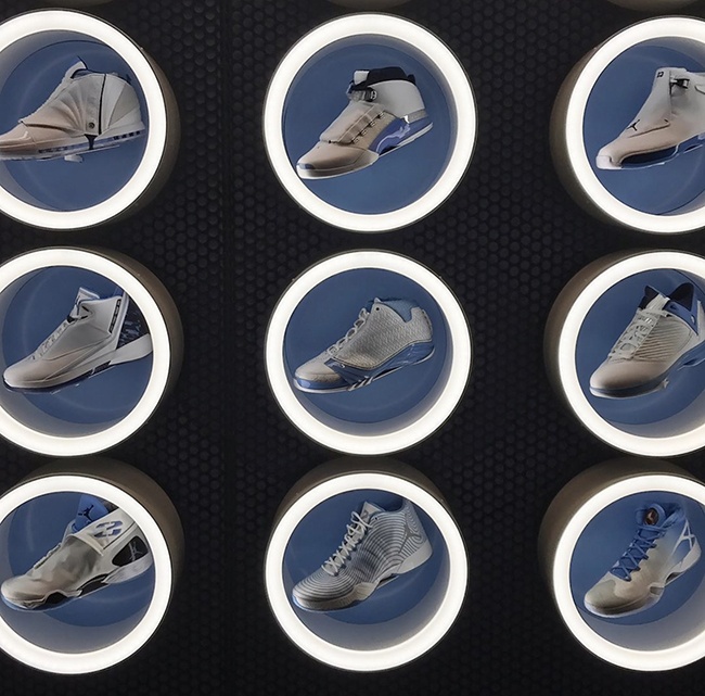 Air Jordan Retro UNC Tar Heels Collection