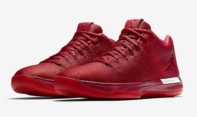 Air Jordan XXX1 Low Chicago Away Gym Red