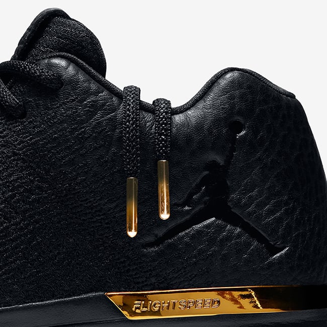 Air Jordan XXX1 Low Triple Black Gold Release Date