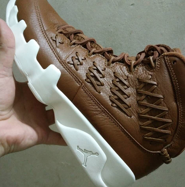 Baseball Glove Air Jordan 9 Brown Leather