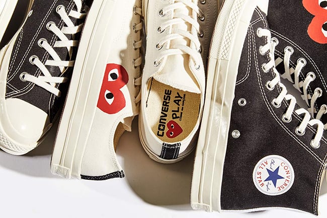 cdg play x converse chuck taylor