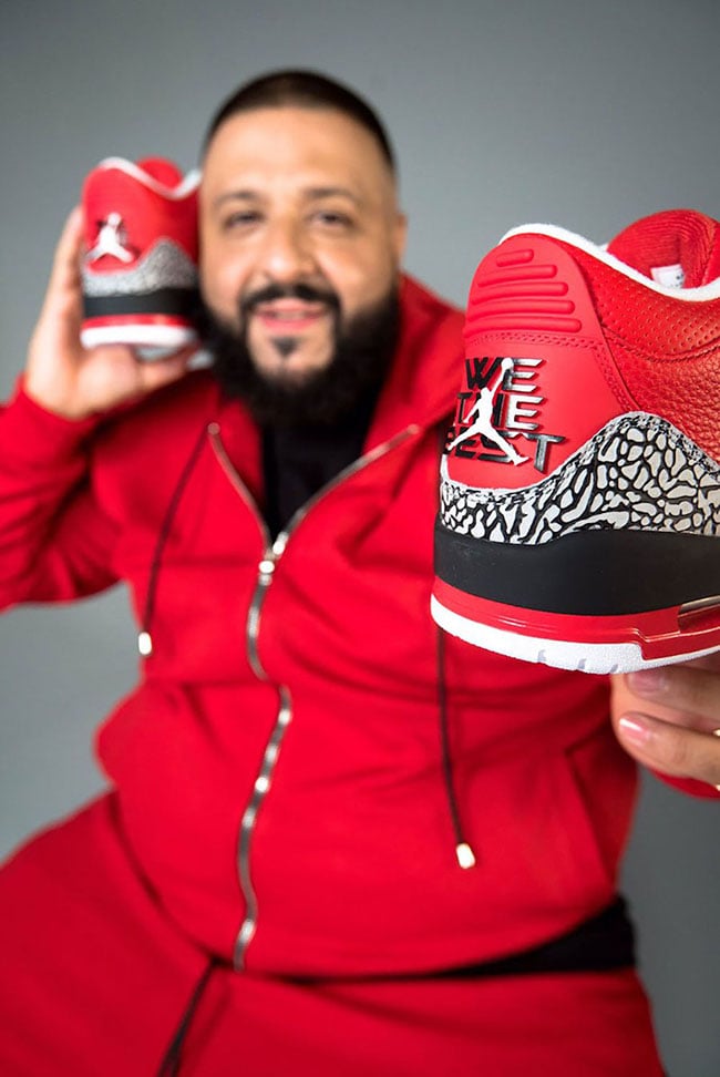 DJ Khaled Air Jordan 3 Grateful