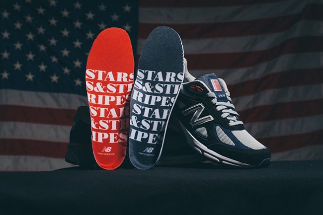DTLR New Balance 990 Stars and Stripes