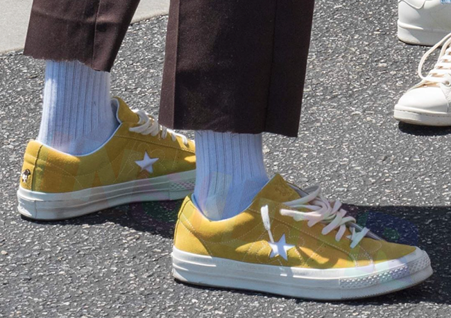 golf x converse yellow