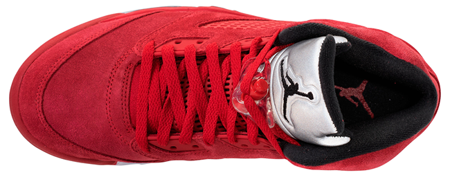 Jordan 5 Red Suede