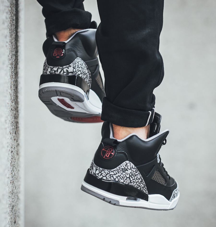 jordan spizike on foot