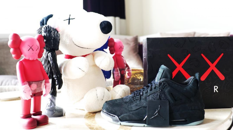 KAWS x Air Jordan 4 Friends and Family Black | SneakerFiles