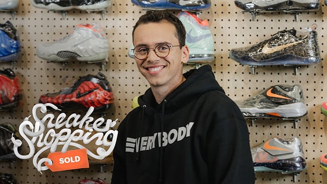 Logic Goes Sneaker Shopping and Says He Hates the Nike Foamposite
