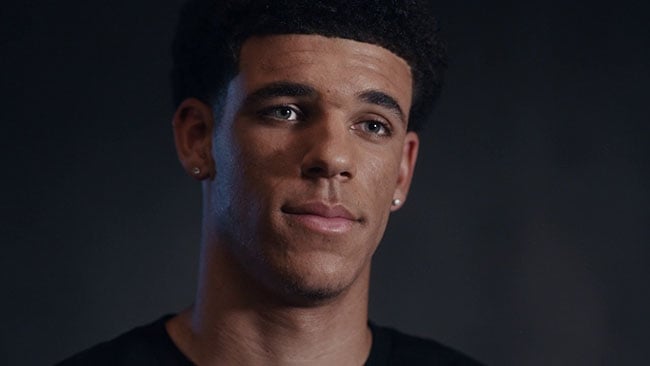 Lonzo Ball Foot Locker Fathers Day Commercial