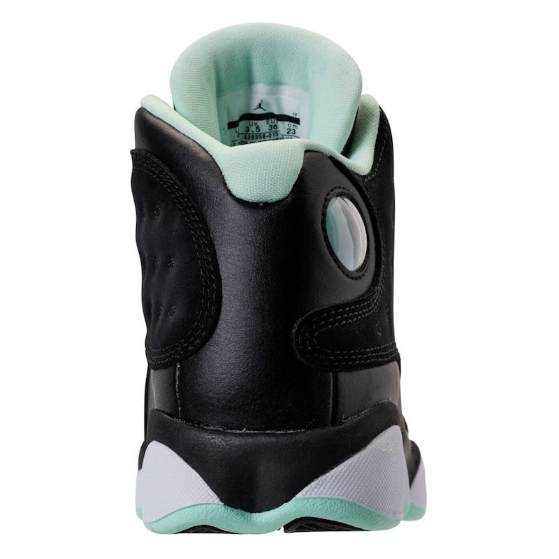 jordan 13 teal and black